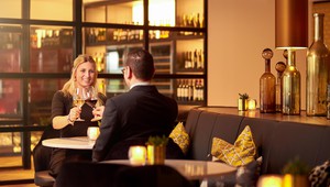 Restaurant wine bar